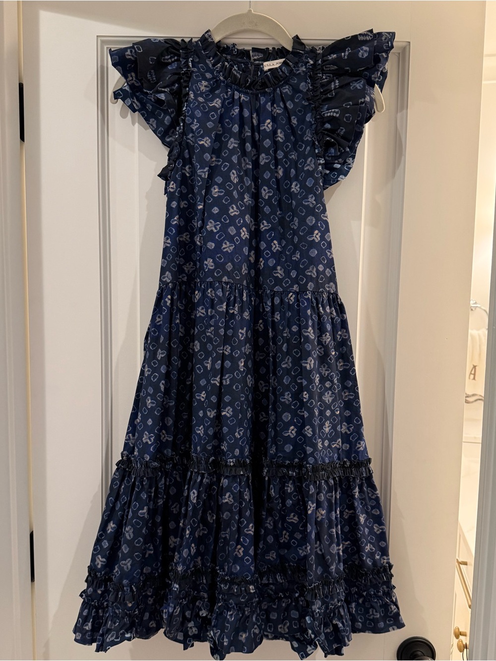 Like New Ulla Johnson Flutter Sleeve Midi Dress